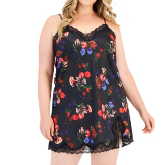 Other - I.n.c. International Concepts Plus Size Floral Chemise Size 1X  6733